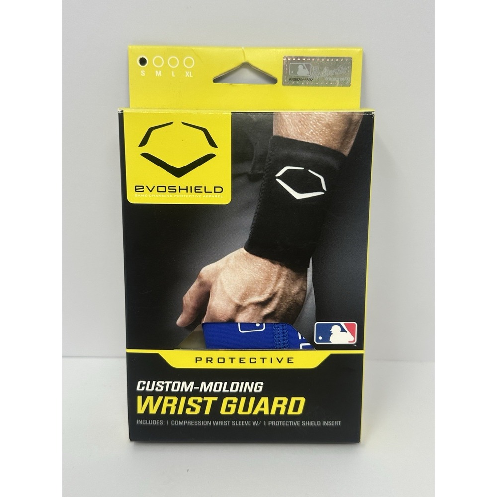 NEW!! EvoShield MLB Sz S Protective Wrist Guard Royal Blue S7
